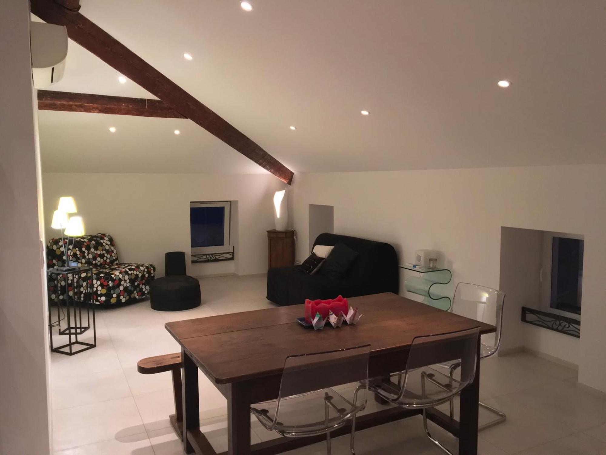 Grand Appartement Style Loft Bord De Mer 普罗普里亚诺 外观 照片
